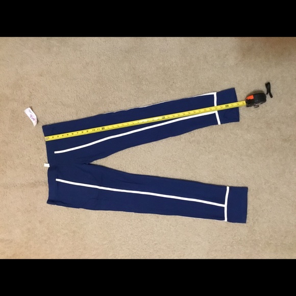 Navy Striped Lounge Pants - Picture 5 of 6
